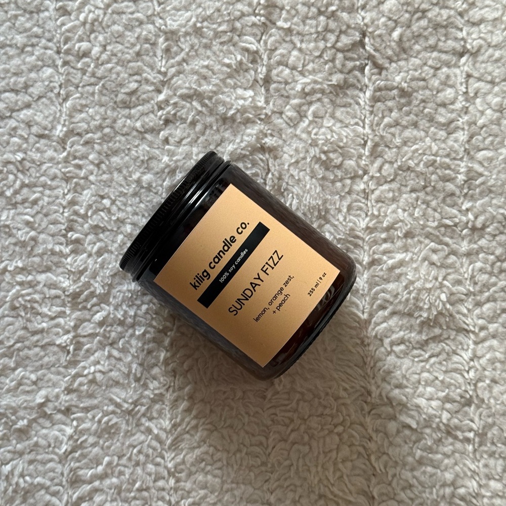 Kilig Candle Co. Sunday Fizz Soy Candle